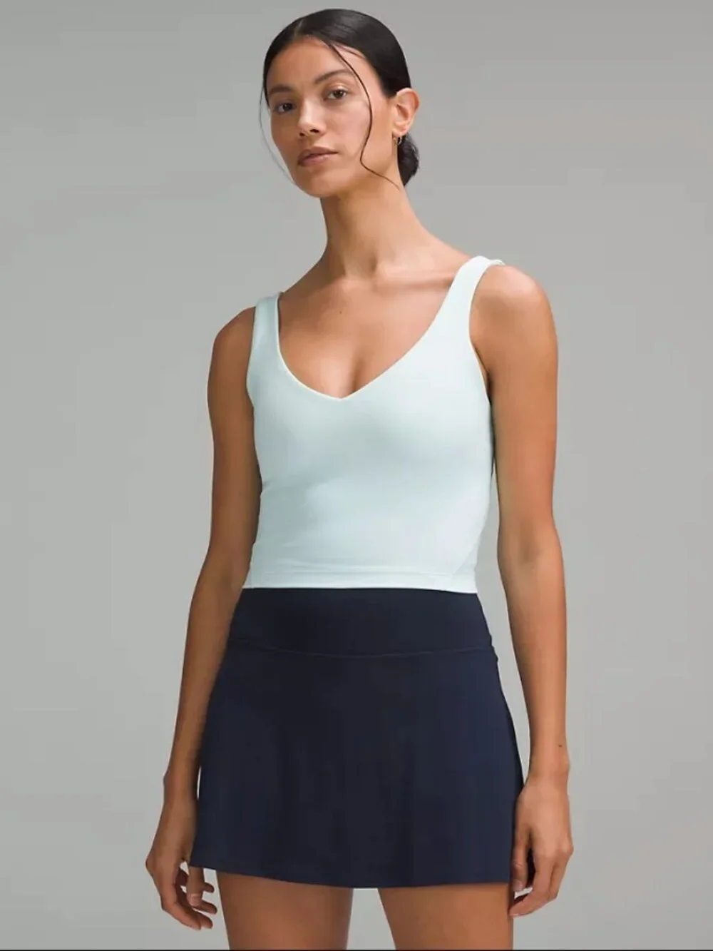 Lululemon Align Tank Top A/B Cup Sheer Blue Size 8-NWT